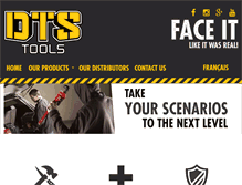 Tablet Screenshot of dtstools.com